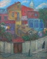 Part of Old Tbilisi<br />
(2002, oil on canvas; 50x39сm)